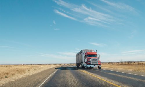 Road Freight on Country Road